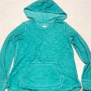 Justice Shirts & Tops - Girls teal Justice pull over long sleeve shirt Justice Shirts & Tops - Girls teal Justice pull over long sleeve shirt